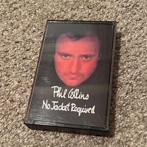 Phil Collins No Jacket Required Cassette